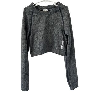 Gymshark Charcoal Crop Top